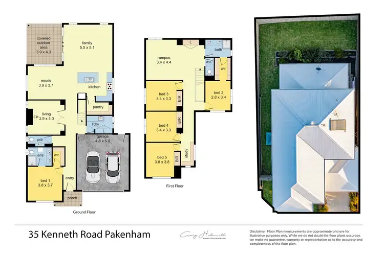 Floorplan of Homely house listing, 35 Kenneth Road, Pakenham VIC 3810