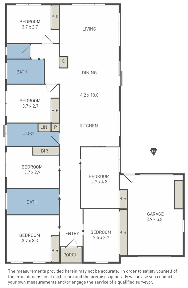 Floorplan of Homely house listing, 36 Monterey Drive, Waurn Ponds VIC 3216