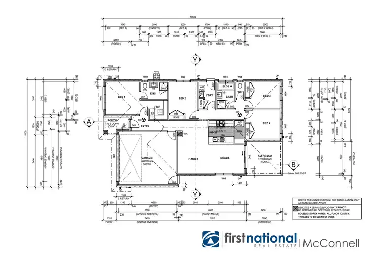 Floorplan of Homely house listing, 112 Breen Avenue, Kyabram VIC 3620