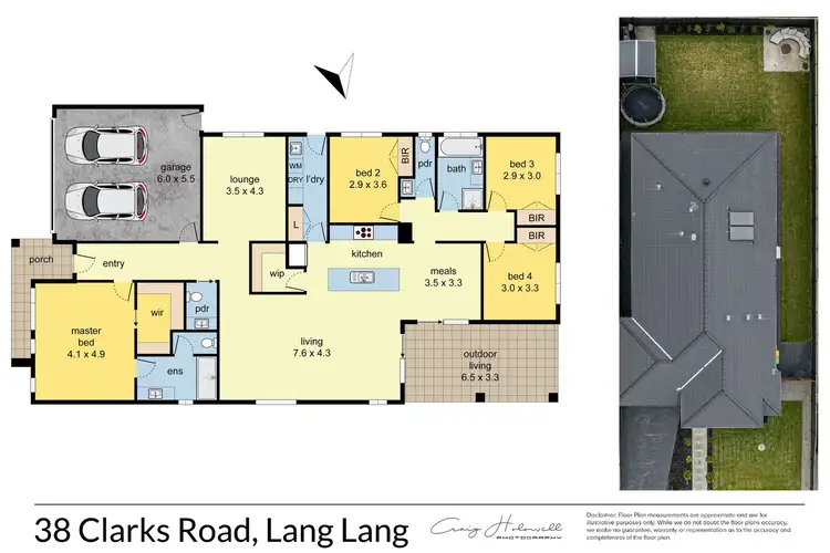 Floorplan of Homely house listing, 38 Clarks Road, Lang Lang VIC 3984