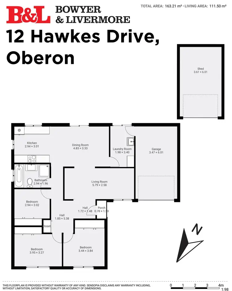 Floorplan of Homely house listing, 12 Hawkes Drive, Oberon NSW 2787