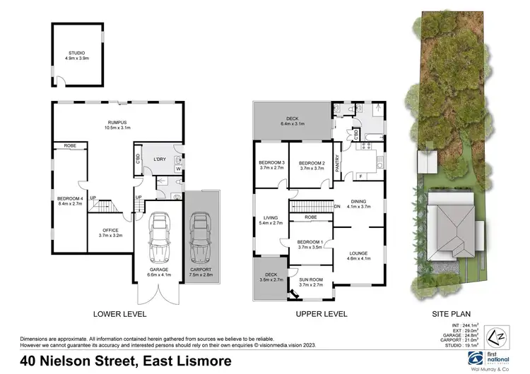 Floorplan of Homely house listing, 40 Nielson Street, East Lismore NSW 2480