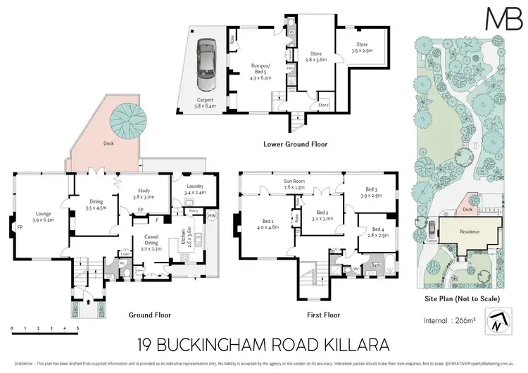 Floorplan of Homely house listing, 19 Buckingham Road, Killara NSW 2071