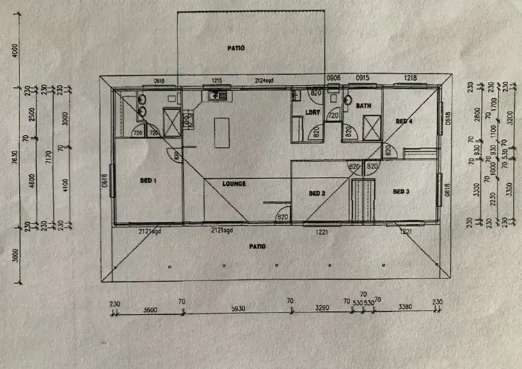 Floorplan of Homely rural property listing, LOT 3 JUNCTION MOUNTAIN ROAD, South Isis QLD 4660