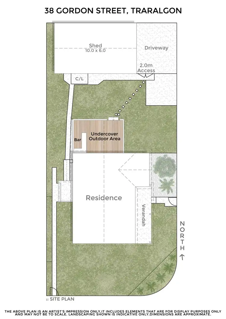 Floorplan of Homely house listing, 38 Gordon Street, Traralgon VIC 3844