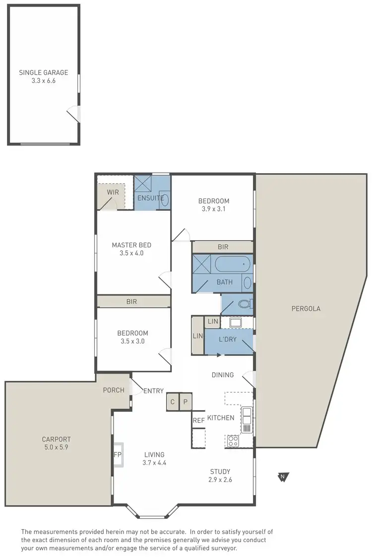 Floorplan of Homely house listing, 7 Murray Court, Werribee VIC 3030