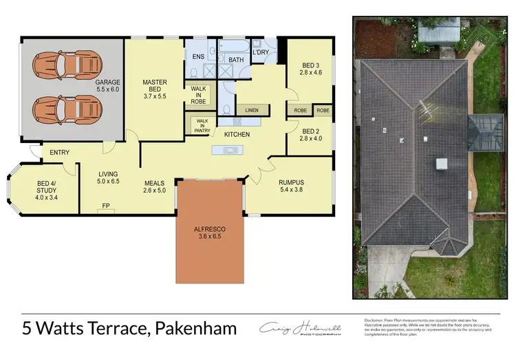 Floorplan of Homely house listing, 5 Watts Terrace, Pakenham VIC 3810