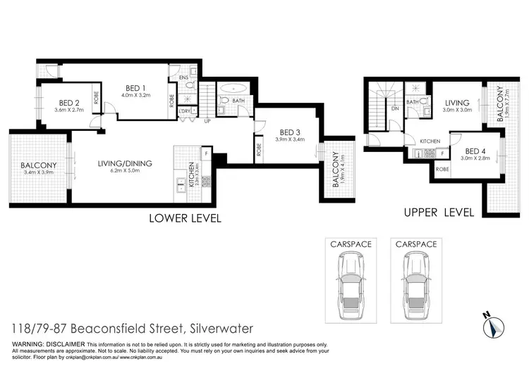 Floorplan of Homely apartment listing, 118/79-87 Beaconsfield Street, Silverwater NSW 2128