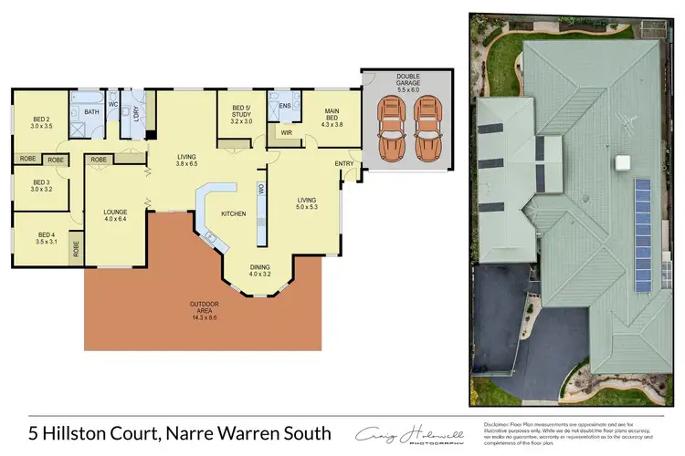 Floorplan of Homely house listing, 5 Hillston Court, Narre Warren South VIC 3805