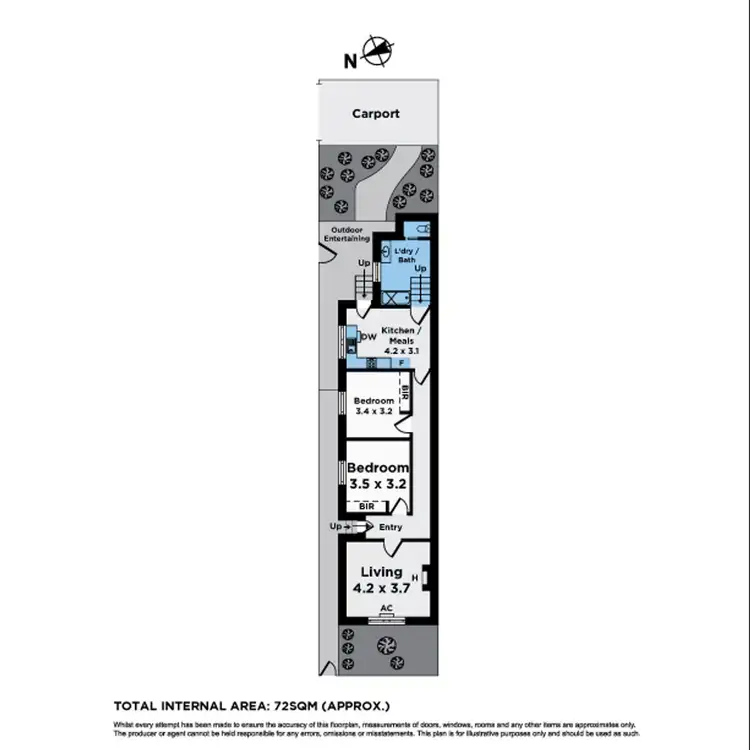 Floorplan of Homely house listing, 96 Bryant Street, Flemington VIC 3031