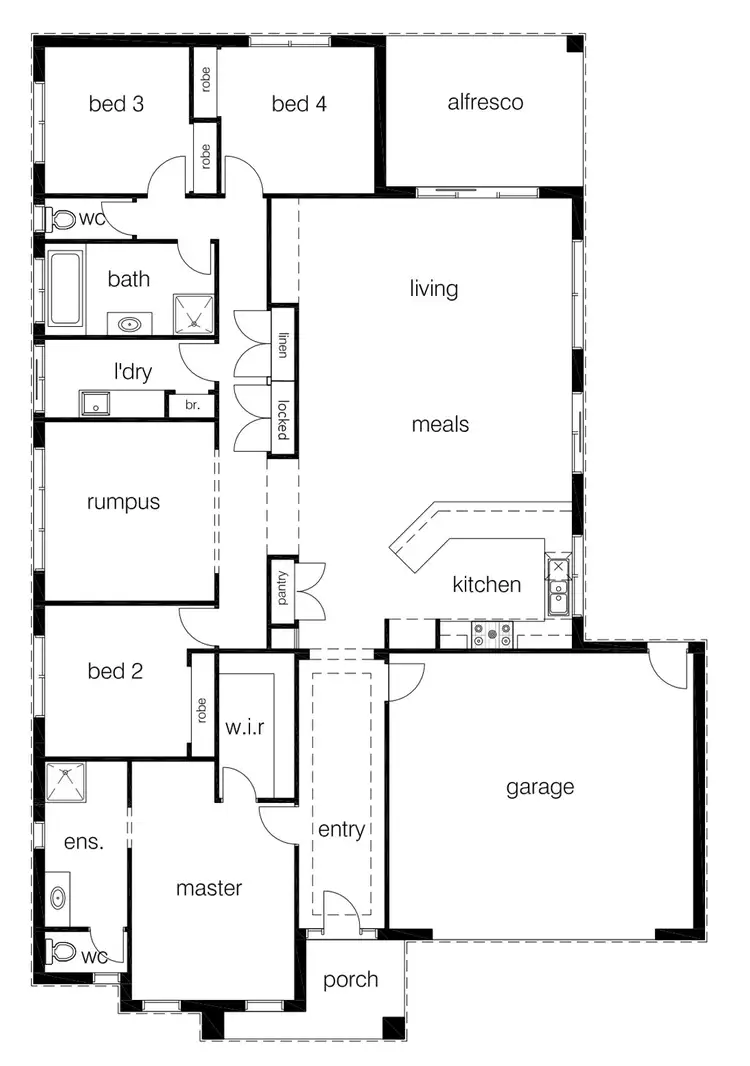 Floorplan of Homely house listing, 50 Goodwood Drive, Cowes VIC 3922
