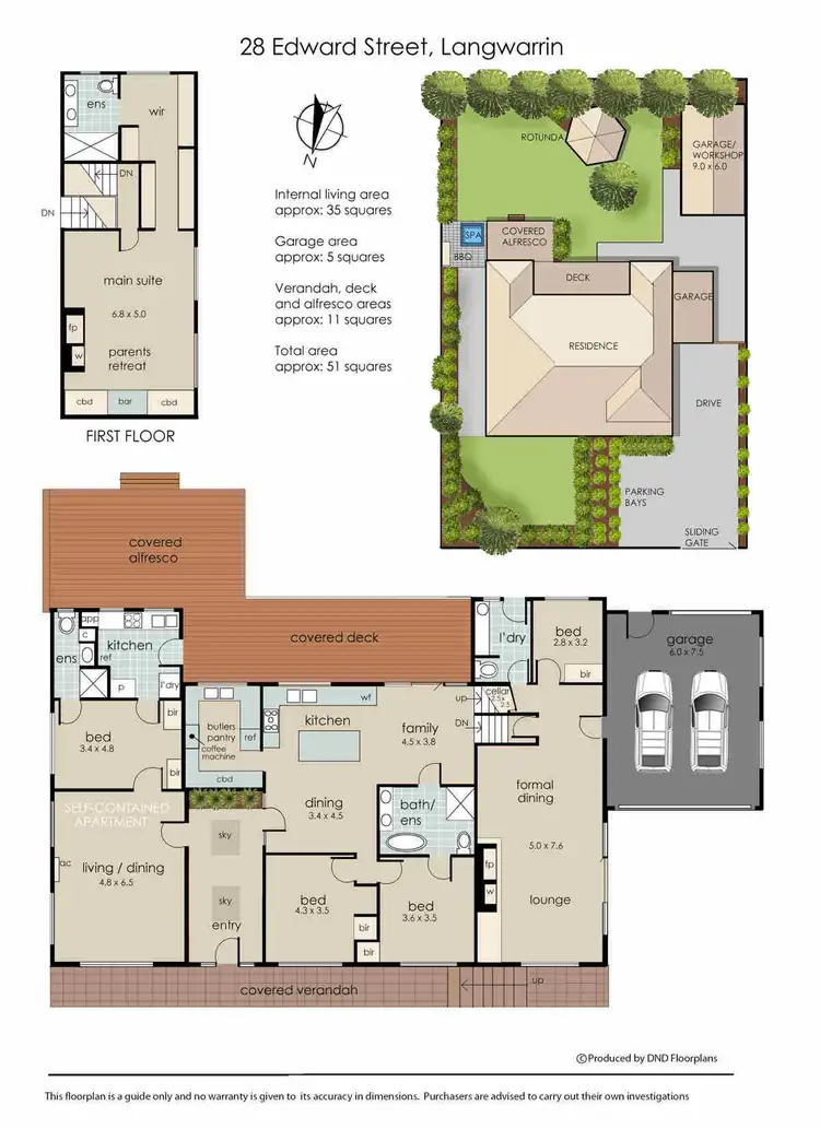 Floorplan of Homely house listing, 28 Edward Street, Langwarrin VIC 3910