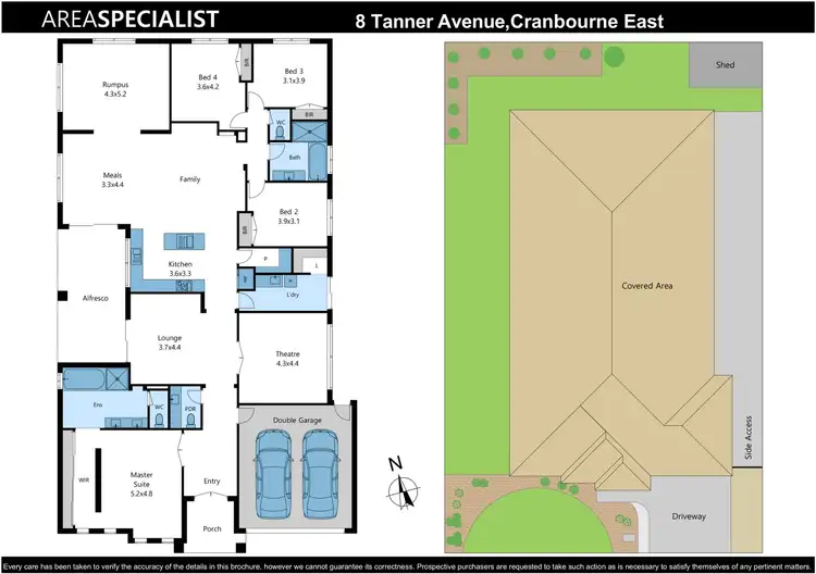 Floorplan of Homely house listing, 8 Tanner Avenue, Cranbourne East VIC 3977