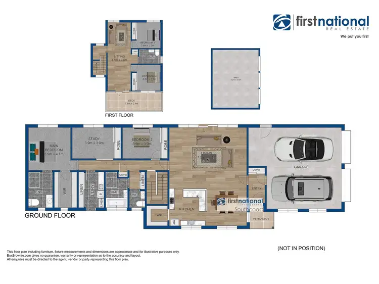 Floorplan of Homely house listing, 48 Bambrook Road, Inverloch VIC 3996