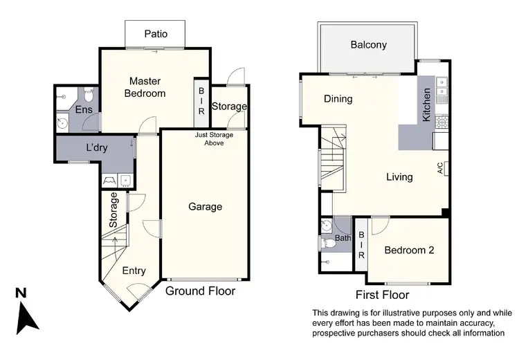 Floorplan of Homely townhouse listing, 3/26 Elm Grove, Springvale VIC 3171
