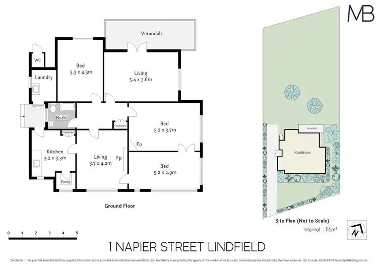 Floorplan of Homely house listing, 1 Napier Street, Lindfield NSW 2070
