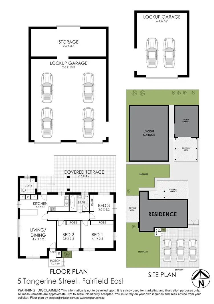 Floorplan of Homely house listing, 5 Tangerine Street, Fairfield East NSW 2165