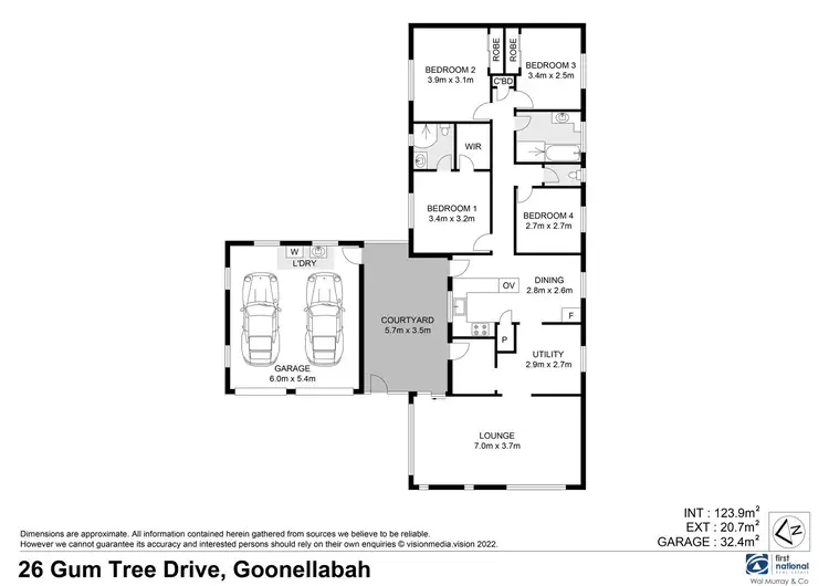Floorplan of Homely house listing, 26 Gum Tree Drive, Goonellabah NSW 2480