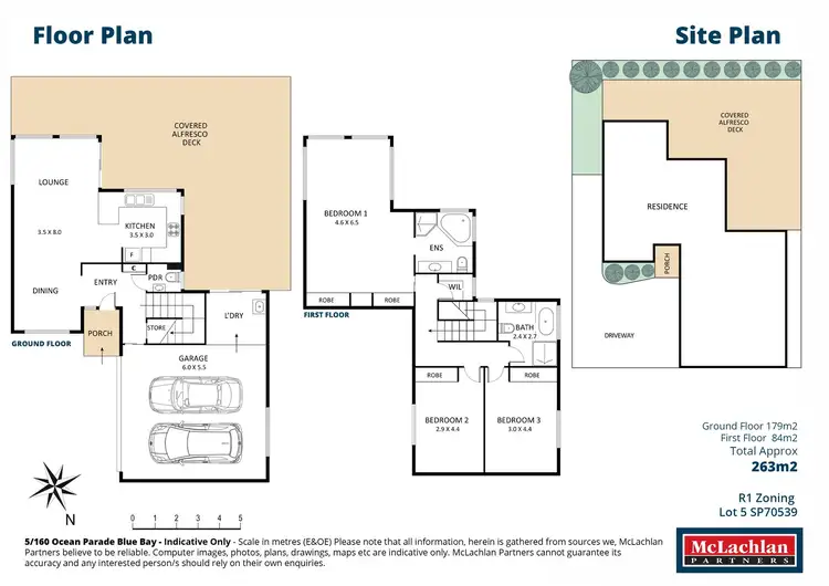 Floorplan of Homely townhouse listing, 5/160-162 Ocean Parade, Blue Bay NSW 2261