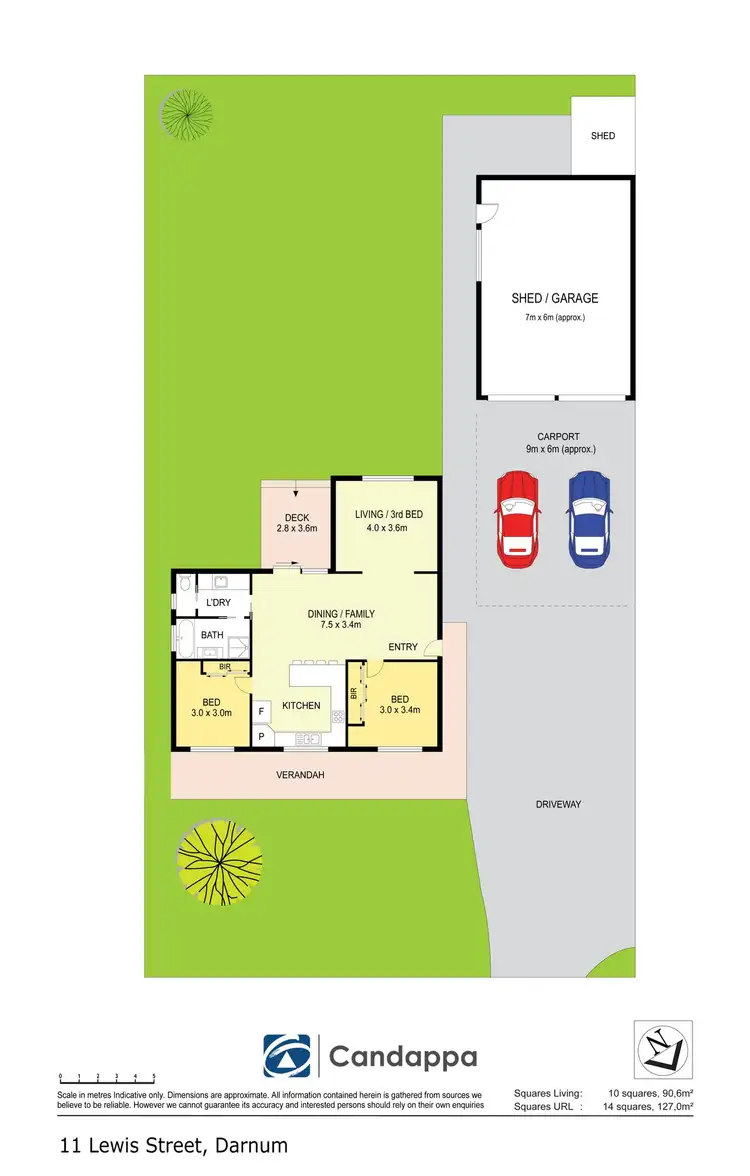 Floorplan of Homely house listing, 11 Lewis Street, Darnum VIC 3822