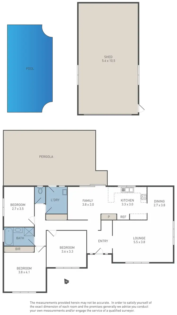 Floorplan of Homely house listing, 42 Ballan Road, Werribee VIC 3030