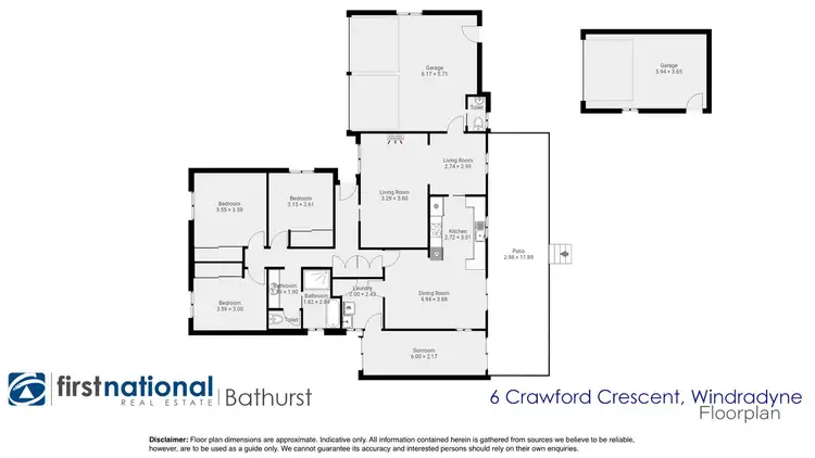 Floorplan of Homely house listing, 6 Crawford Crescent, Windradyne NSW 2795