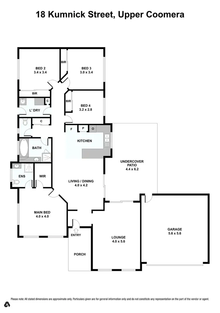 Floorplan of Homely house listing, 18 Kumnick Street, Upper Coomera QLD 4209