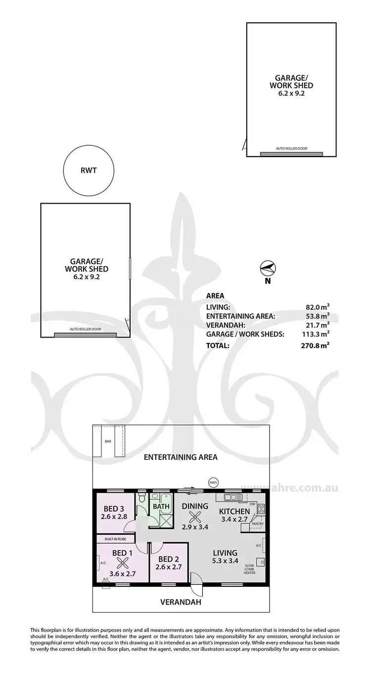 Floorplan of Homely house listing, 13 Matthew Smillie Drive, Nairne SA 5252