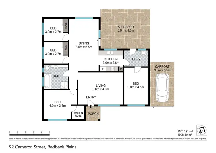 Floorplan of Homely house listing, 92 Cameron Street, Redbank Plains QLD 4301