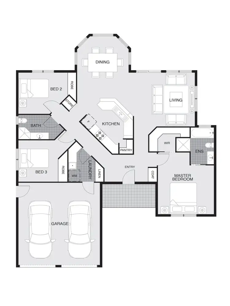Floorplan of Homely house listing, 67 Hugh McKay Crescent, Dunlop ACT 2615