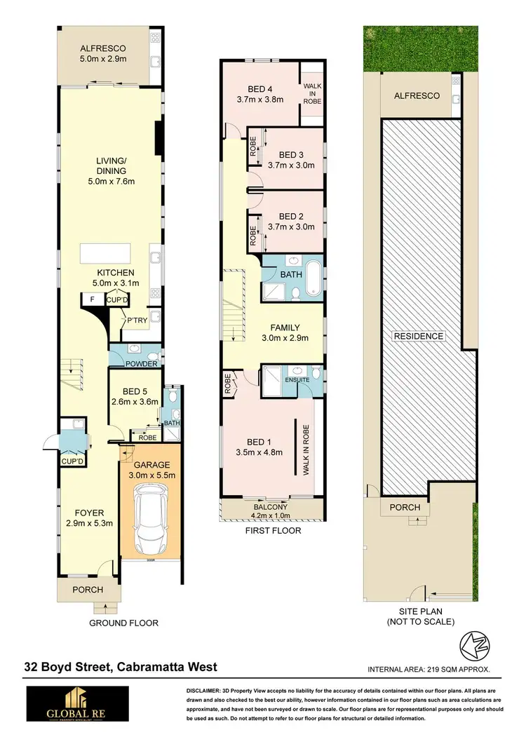 Floorplan of Homely house listing, 32A Boyd Street, Cabramatta West NSW 2166