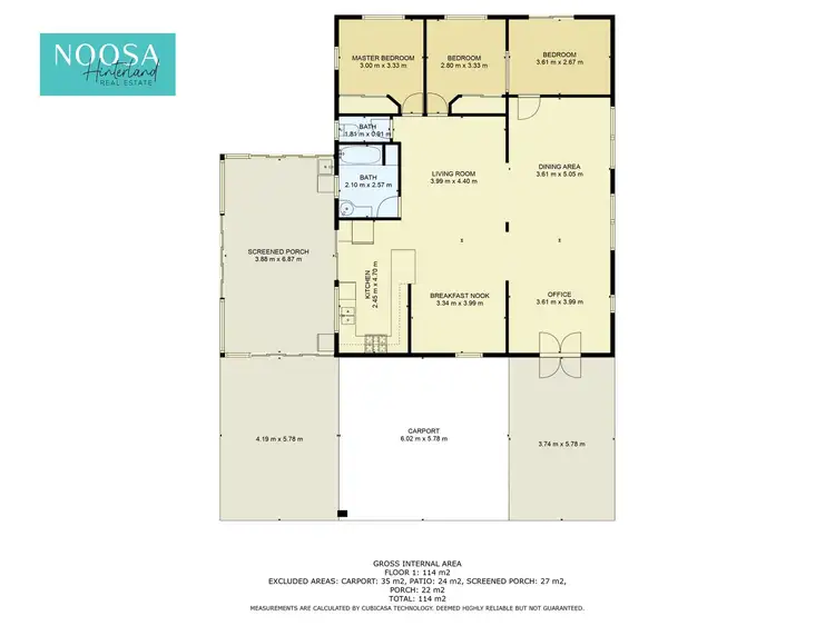 Floorplan of Homely house listing, 1372 Greenridge Pinbarren Road, Pinbarren QLD 4568