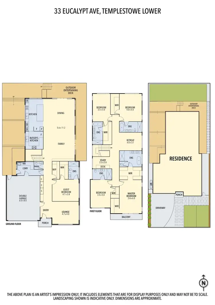 Floorplan of Homely house listing, 33 Eucalypt Avenue, Templestowe Lower VIC 3107