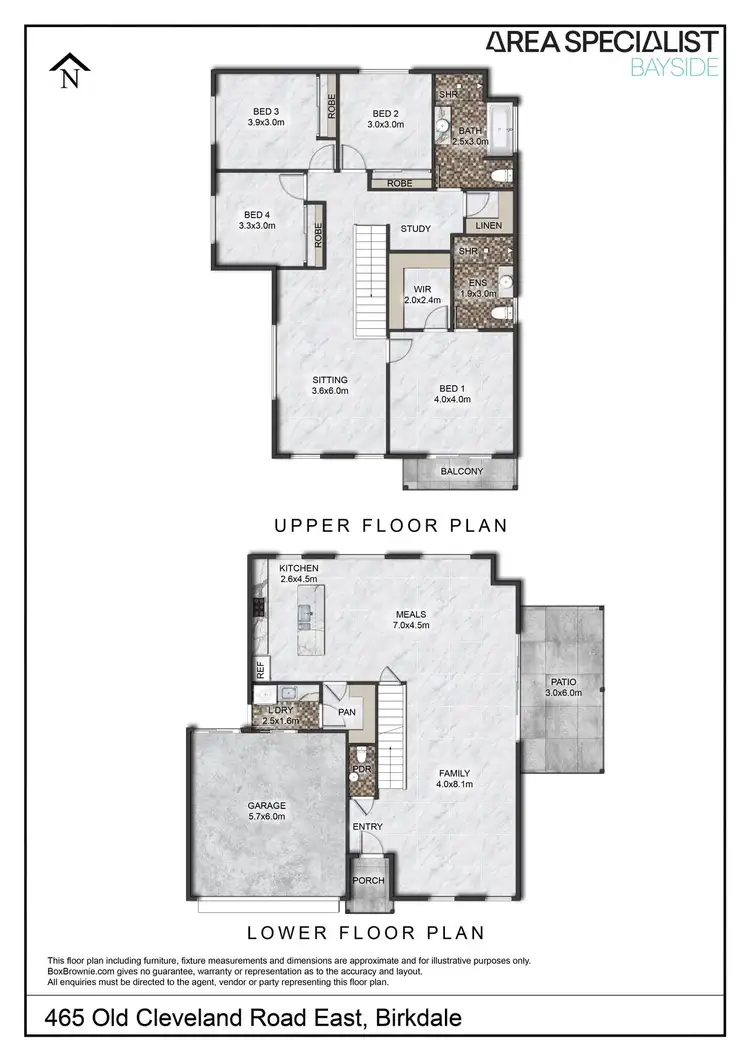 Floorplan of Homely house listing, 456A Old Cleveland Road East, Birkdale QLD 4159
