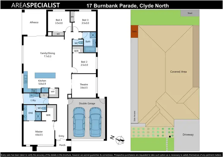 Floorplan of Homely house listing, 17 Burnbank Parade, Clyde North VIC 3978