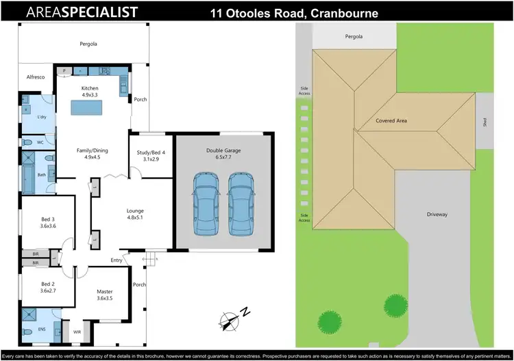 Floorplan of Homely house listing, 11 Otooles Road, Cranbourne VIC 3977