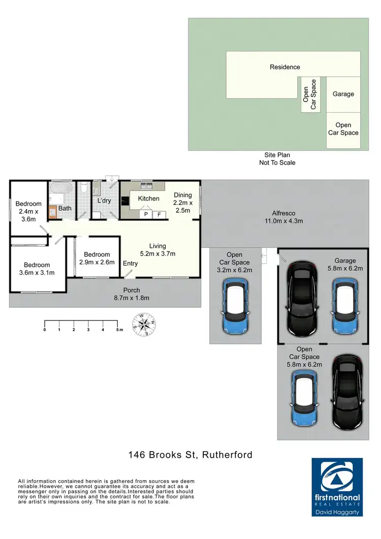 Floorplan of Homely house listing, 146 Brooks Street, Rutherford NSW 2320