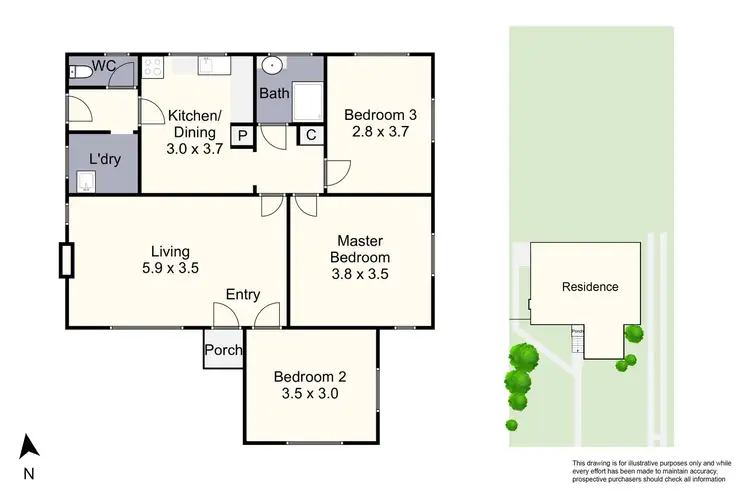 Floorplan of Homely house listing, 20 Laurel Avenue, Doveton VIC 3177