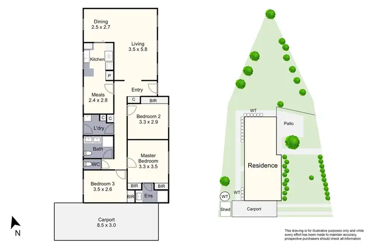 Floorplan of Homely house listing, 18 Alderney Road, Springvale South VIC 3172