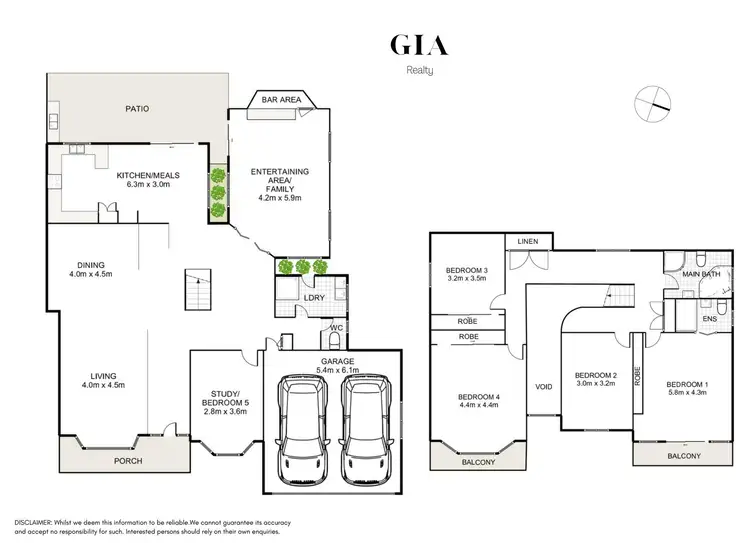 Floorplan of Homely house listing, 23 Claremont Crescent, Hinchinbrook NSW 2168