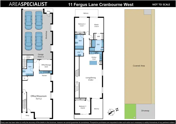 Floorplan of Homely house listing, 11 Fergus Lane, Cranbourne West VIC 3977