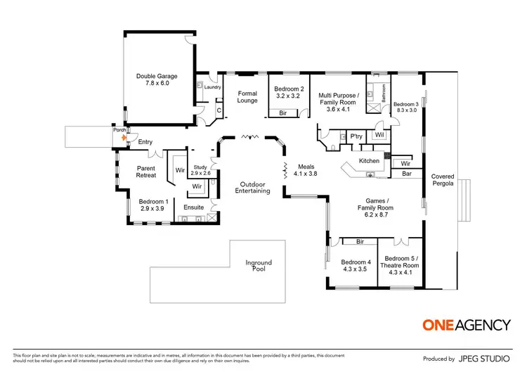 Floorplan of Homely house listing, 65 Spavin Drive, Sunbury VIC 3429