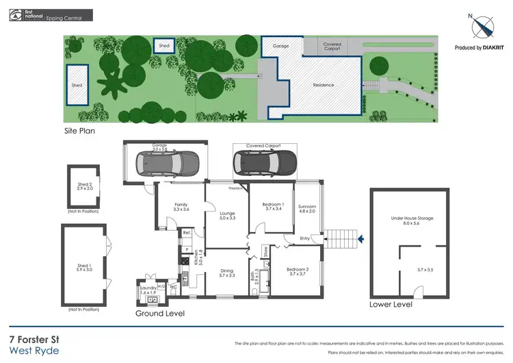 Floorplan of Homely house listing, 7 Forster Street, West Ryde NSW 2114