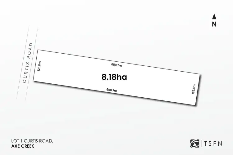 Floorplan of Homely land listing, Lot 1 Curtis Road, Axe Creek VIC 3551