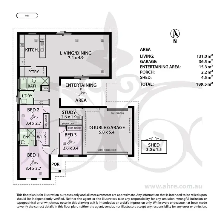 Floorplan of Homely house listing, 37 Craven Drive, Mount Barker SA 5251