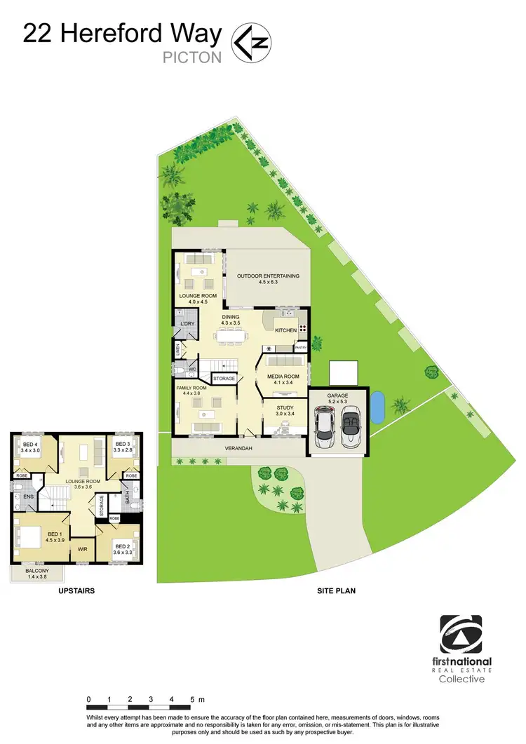 Floorplan of Homely house listing, 22 Hereford Way, Picton NSW 2571