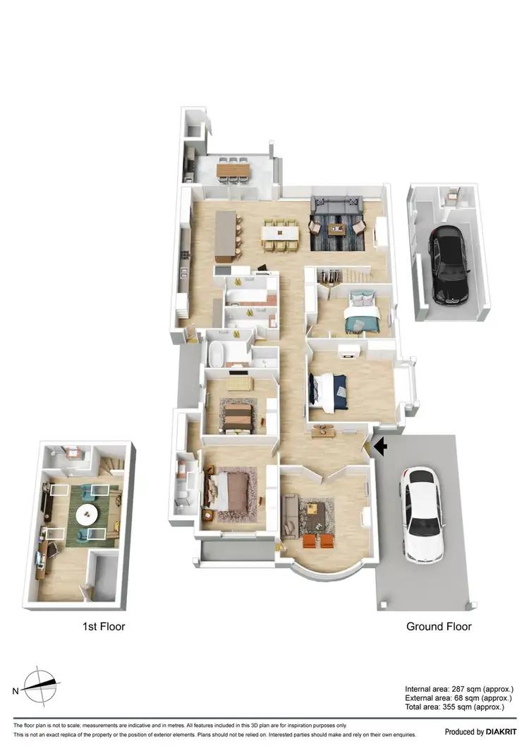 Floorplan of Homely house listing, 34 Mantell Street, Moonee Ponds VIC 3039