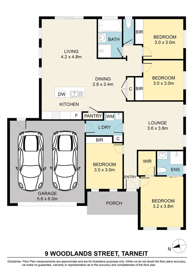 Floorplan of Homely house listing, 9 Woodlands Street, Tarneit VIC 3029