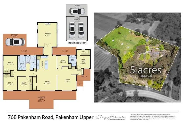 Floorplan of Homely house listing, 768 Pakenham Road, Pakenham Upper VIC 3810