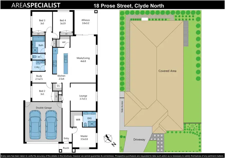 Floorplan of Homely house listing, 18 Prose Street, Clyde North VIC 3978